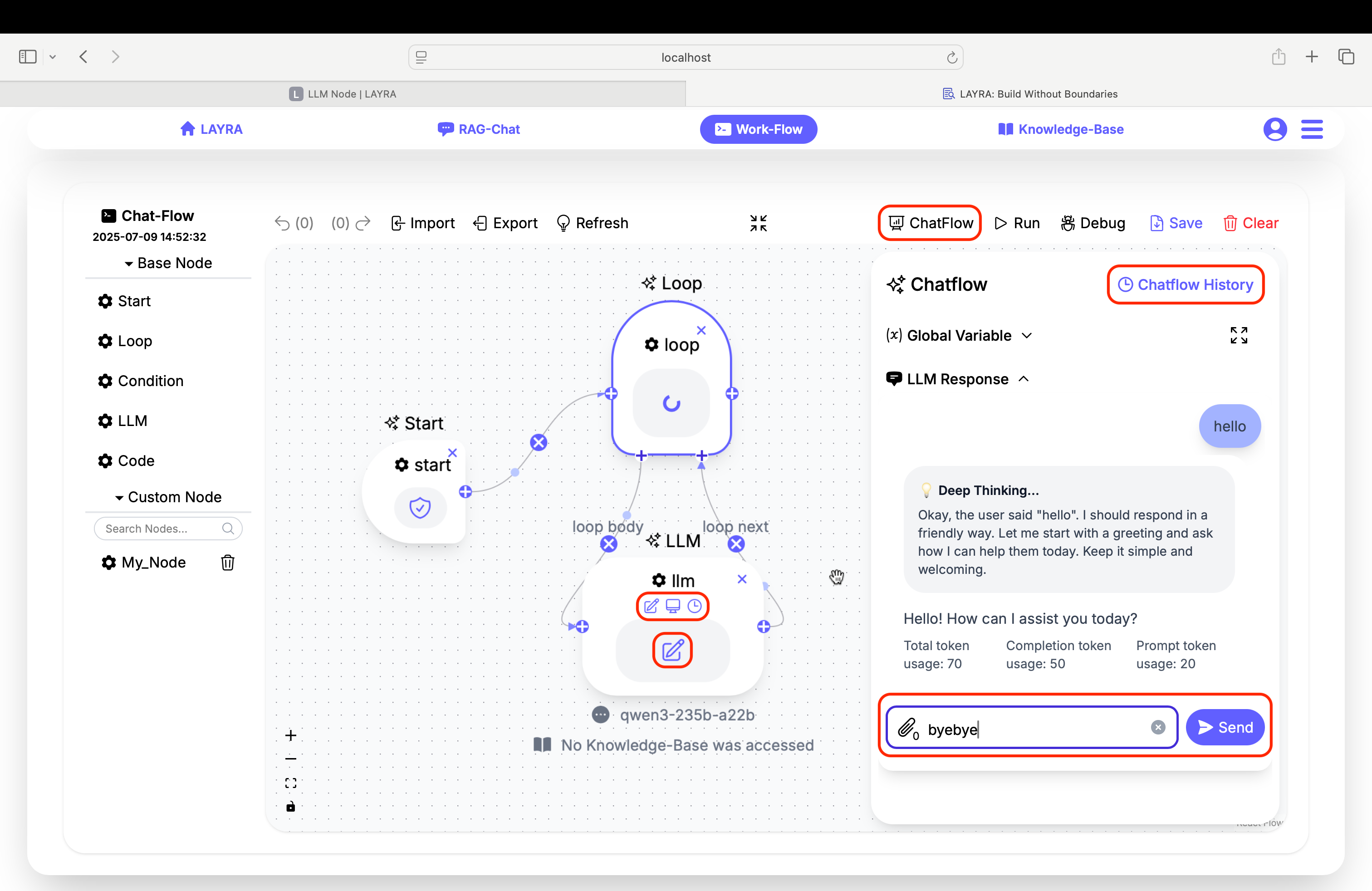 Chat Flow
