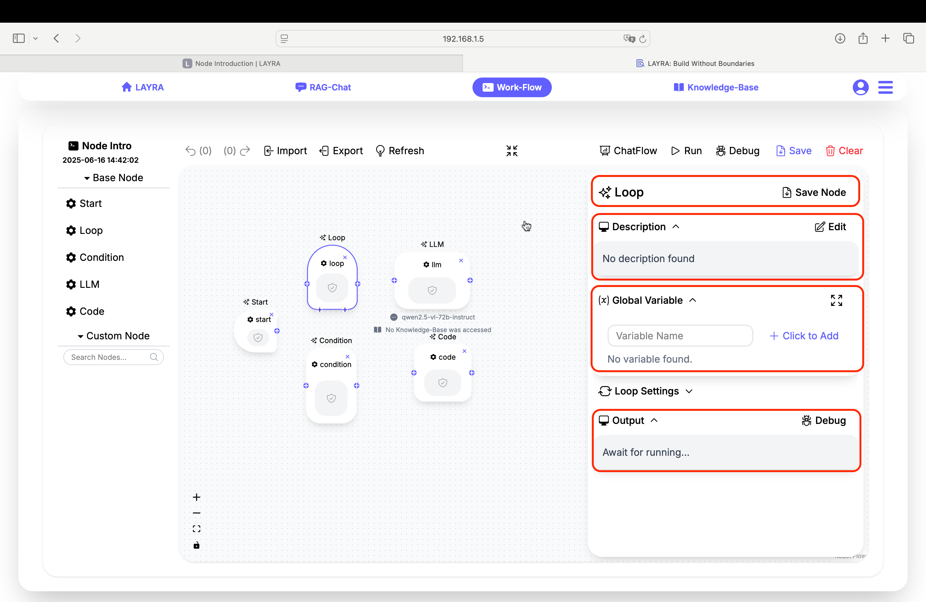 Node Description