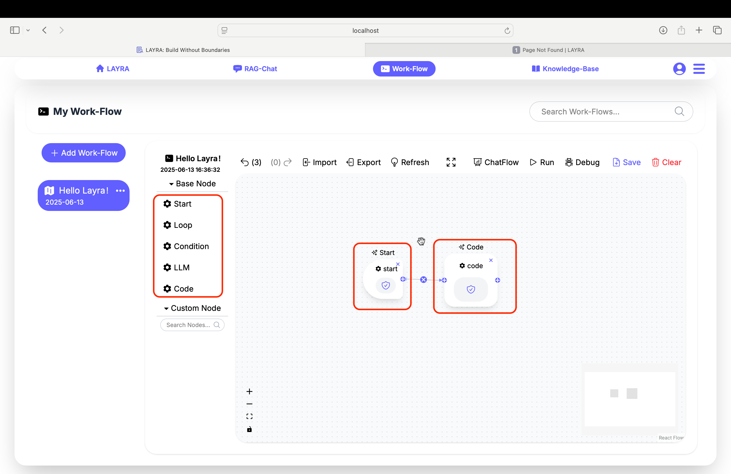 Workflow Node Architecture