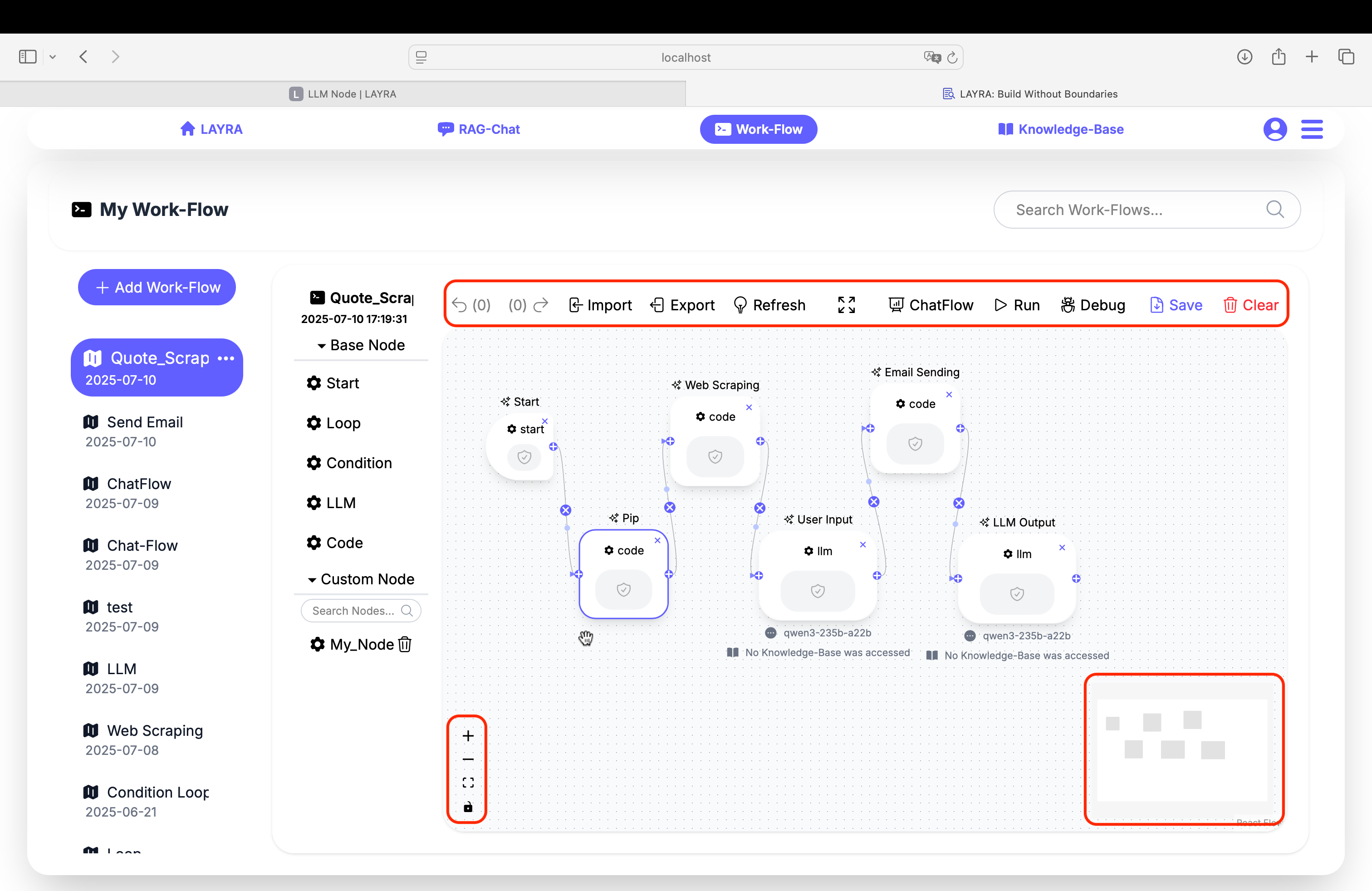 Workflow Operation